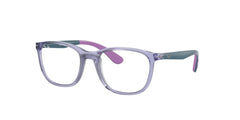 0RY1620 - Ray - Ban Junior Vista - Violet - (Transparent Violet 3906) - 48 - 17 - 130 MM - Ardor Eyewear 8056597732758