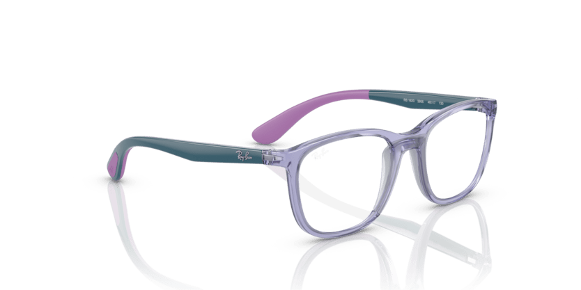 0RY1620 - Ray - Ban Junior Vista - Violet - (Transparent Violet 3906) - 48 - 17 - 130 MM - Ardor Eyewear 8056597732758