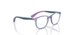 0RY1620 - Ray - Ban Junior Vista - Violet - (Transparent Violet 3906) - 48 - 17 - 130 MM - Ardor Eyewear 8056597732758