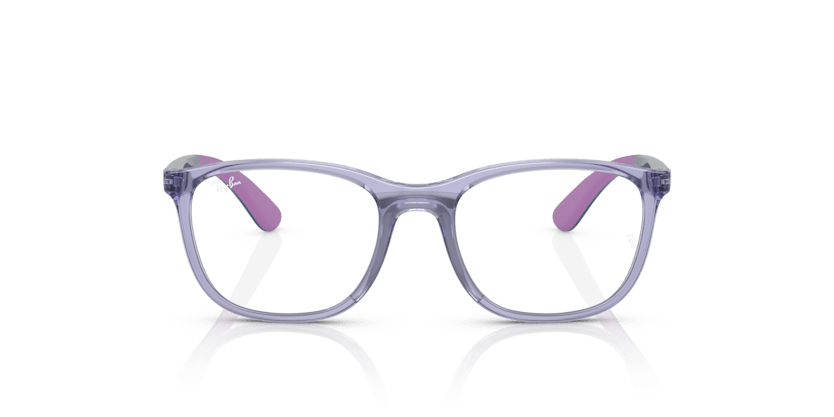 0RY1620 - Ray - Ban Junior Vista - Violet - (Transparent Violet 3906) - 48 - 17 - 130 MM - Ardor Eyewear 8056597732758