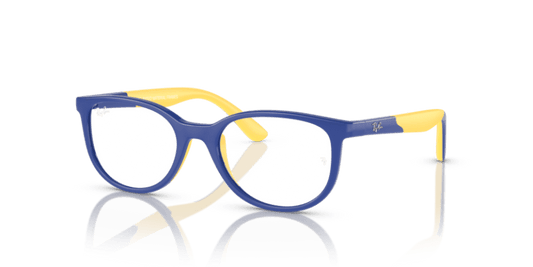 Blue On Yellow - 0RY1622 8056597844680 Ray-Ban Junior Vista Eyeglasses Kids Unisex Pillow