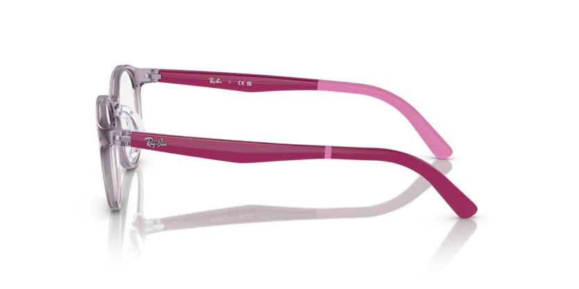 0RY1625D - Ray - Ban Junior Vista - Pink - (Transparent Pink 3912) - 47 - 17 - 140 MM - Ardor Eyewear 8056597846646