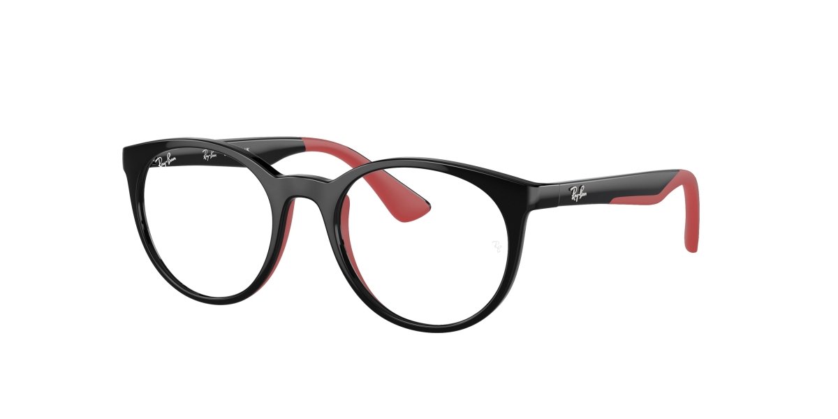 0RY1628 - Ray - Ban Junior Vista - Black - (Black On Red 3928) - 46 - 17 - 135 MM - Ardor Eyewear 8056597941051