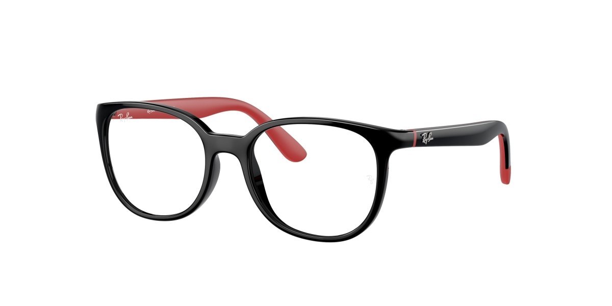 0RY1631 - Ray - Ban Junior Vista - Black - (Black On Red 3928) - 45 - 16 - 130 MM - Ardor Eyewear 8056262096895