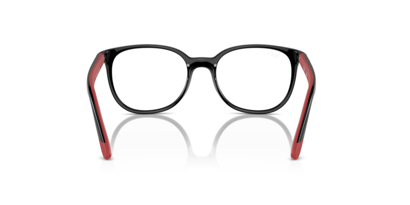 0RY1631 - Ray - Ban Junior Vista - Black - (Black On Red 3928) - 45 - 16 - 130 MM - Ardor Eyewear 8056262096895