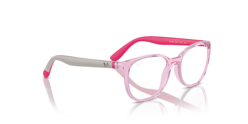 0RY1631 - Ray - Ban Junior Vista - Pink - (Transparent Pink 3976) - 45 - 16 - 130 MM - Ardor Eyewear 8056262140659