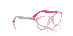 0RY1631 - Ray - Ban Junior Vista - Pink - (Transparent Pink 3976) - 45 - 16 - 130 MM - Ardor Eyewear 8056262140659