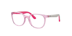 0RY1631 - Ray - Ban Junior Vista - Pink - (Transparent Pink 3976) - 45 - 16 - 130 MM - Ardor Eyewear 8056262140659