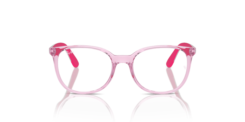 0RY1631 - Ray - Ban Junior Vista - Pink - (Transparent Pink 3976) - 45 - 16 - 130 MM - Ardor Eyewear 8056262140659