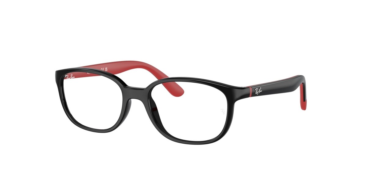 0RY1632 - Ray - Ban Junior Vista - Black - (Black On Red 3928) - 46 - 16 - 130 MM - Ardor Eyewear 8056262047583