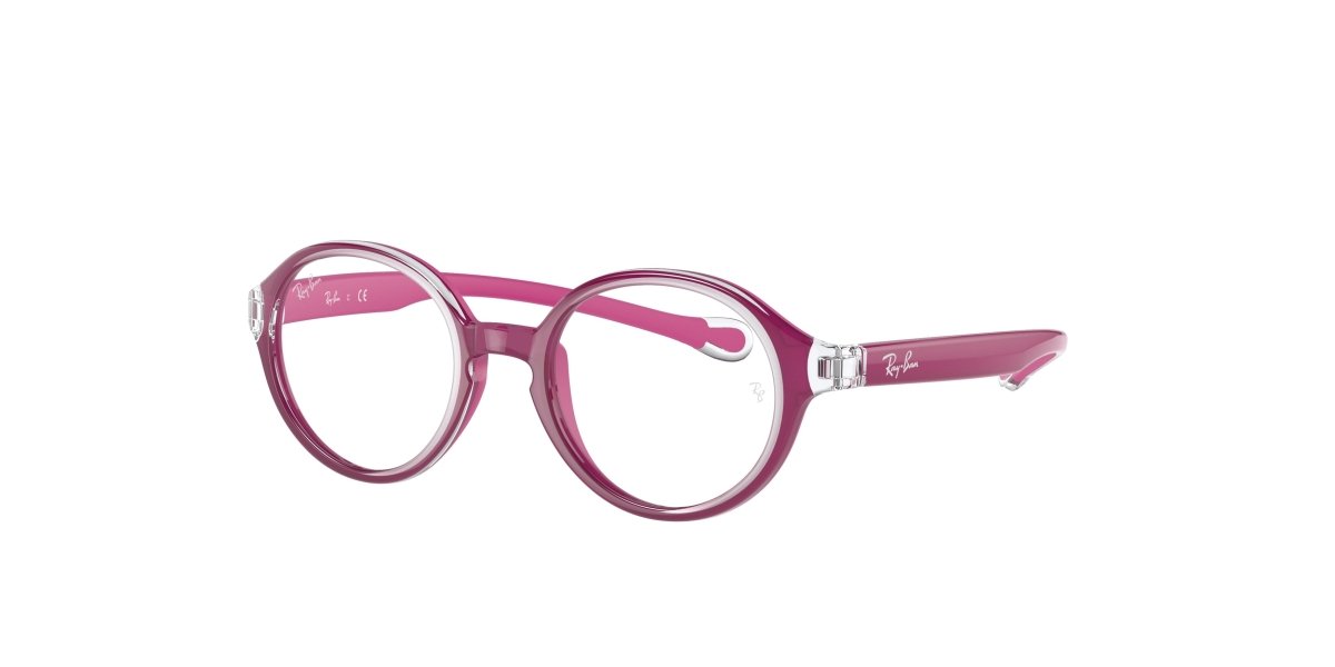 0RY9075V - Ray - Ban Junior Vista - Transparent - (Transparent On Fuxia 3878) - 35 - 16 - 120 MM - Ardor Eyewear 8056597548199