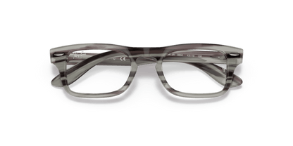 Striped Grey - 0RY9083V 8056597553476 Ray-Ban Junior Vista Eyeglasses Kids Man Rectangle