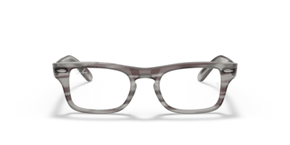 Striped Grey - 0RY9083V 8056597553476 Ray-Ban Junior Vista Eyeglasses Kids Man Rectangle