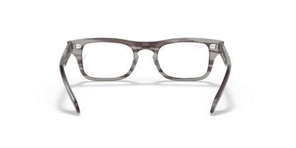 Striped Grey - 0RY9083V 8056597553476 Ray-Ban Junior Vista Eyeglasses Kids Man Rectangle