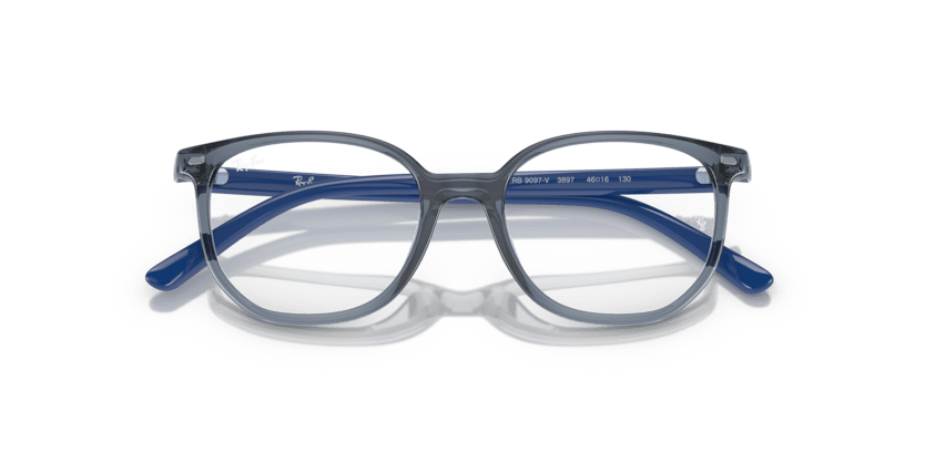 0RY9097V - Ray - Ban Junior Vista - Blue - (Transparent Blue 3897) - 44 - 16 - 130 MM - Ardor Eyewear 8056597828482