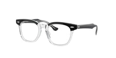 0RY9098V - Ray - Ban Junior Vista - Black - (Black On Transparent 3529) - 43 - 18 - 130 MM - Ardor Eyewear 8056262046845