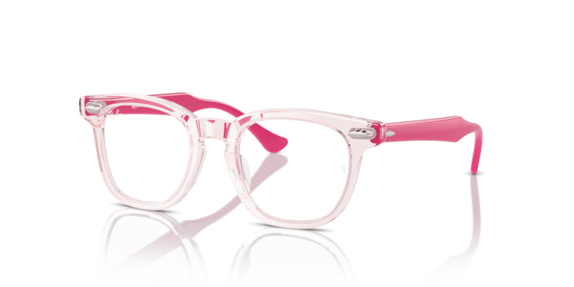 0RY9098V - Ray - Ban Junior Vista - Pink - (Transparent Pink 3975) - 43 - 18 - 130 MM - Ardor Eyewear 8056262132739