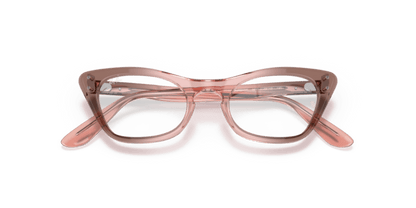 Ray-Ban Junior Vista 0RY9099V Transparent Pink 8056597552080