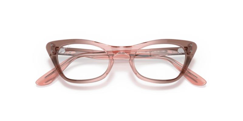 Ray-Ban Junior Vista 0RY9099V Transparent Pink 8056597552080