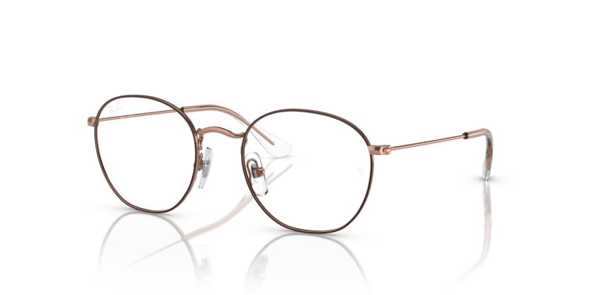 0RY9572V - Ray - Ban Junior Vista - Brown - (Brown On Rose Gold 4087) - 46 - 19 - 130 MM - Ardor Eyewear 8056597845045