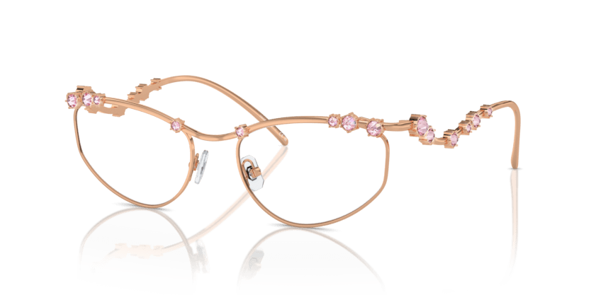 0SK1015 - Swarovski - Gold - (Rose Gold 4014) - 55 - 19 - 140 MM - Ardor Eyewear 8056262077917