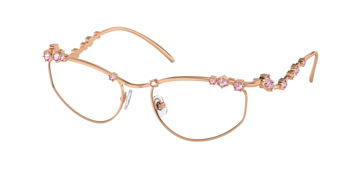 0SK1015 - Swarovski - Gold - (Rose Gold 4014) - 55 - 19 - 140 MM - Ardor Eyewear 8056262077917