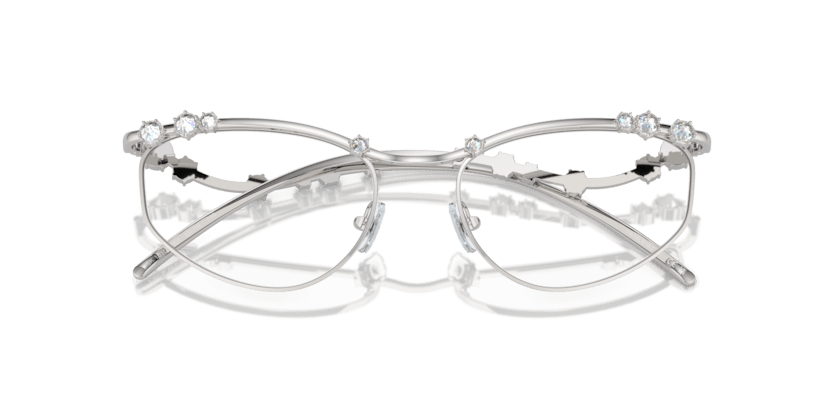 0SK1015 - Swarovski - Silver - (Silver 4001) - 55 - 19 - 140 MM - Ardor Eyewear 8056262077900