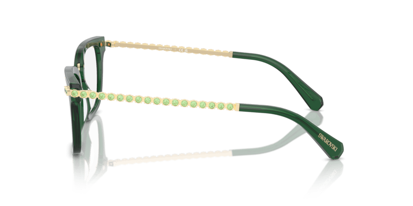 0SK2018 - Swarovski - Green - (Dark Green Trasparent 1045) - 52 - 20 - 140 MM - Ardor Eyewear 8056262073506