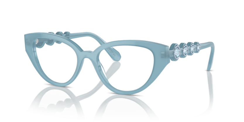 0SK2024 - Swarovski - Blue - (Opal Light Blue 2004) - 50 - 18 - 140 MM - Ardor Eyewear 8056262073216