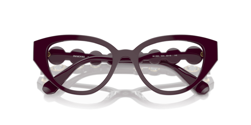 0SK2024 - Swarovski - Violet - (Burgundy 1044) - 50 - 18 - 140 MM - Ardor Eyewear 8056262073193