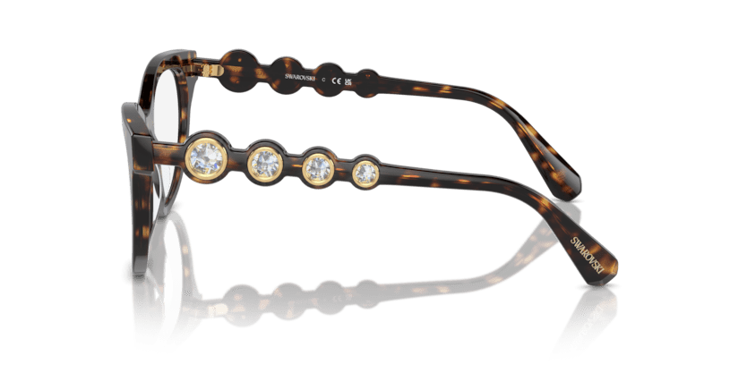 0SK2025 - Swarovski - Brown - (Dark Havana 1002) - 52 - 19 - 140 MM - Ardor Eyewear 8056262073025