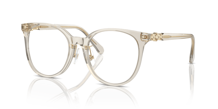 0SK2027D - Swarovski - Brown - (Transparent Beige 3003) - 53 - 19 - 145 MM - Ardor Eyewear 8056262083826