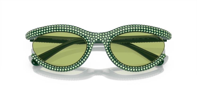 0SK6006 - Swarovski - (Green) Light Green Flash Silver - 54 - 22 - 140 MM - Ardor Eyewear 8056597966689