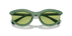 0SK6006 - Swarovski - (Green) Light Green Flash Silver - 54 - 22 - 140 MM - Ardor Eyewear 8056597966689