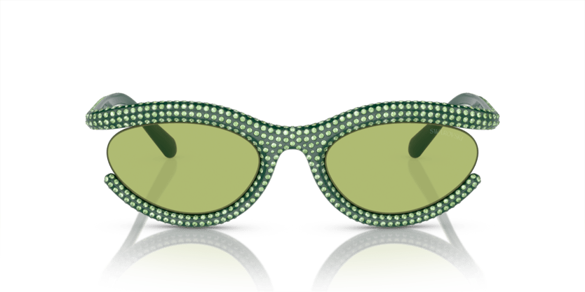 0SK6006 - Swarovski - (Green) Light Green Flash Silver - 54 - 22 - 140 MM - Ardor Eyewear 8056597966689