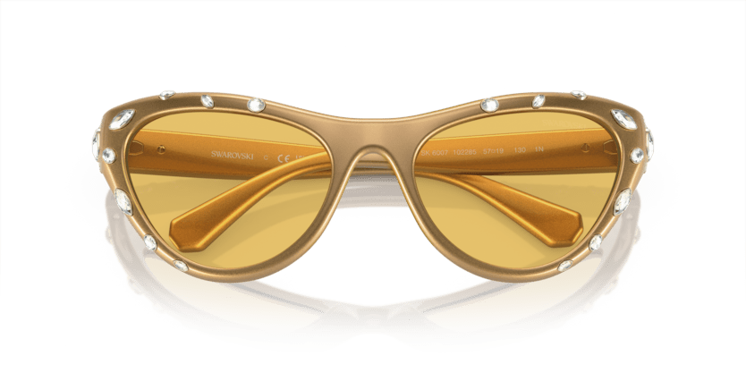 0SK6007 - Swarovski - (Gold) Yellow - 57 - 19 - 130 MM - Ardor Eyewear 8056597958813