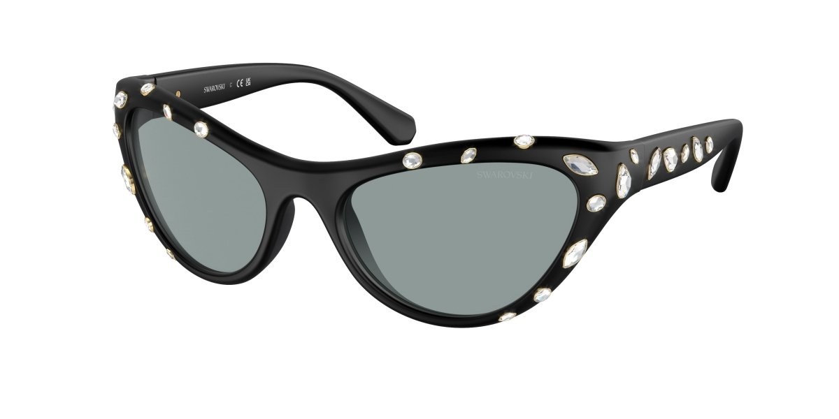 0SK6007 - Swarovski - (Matte Black) Dark Grey - 57 - 19 - 130 MM - Ardor Eyewear 8056597958783