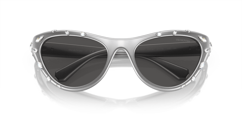 0SK6007 - Swarovski - (Metallic Grey) Dark Grey - 57 - 19 - 130 MM - Ardor Eyewear 8056597958806