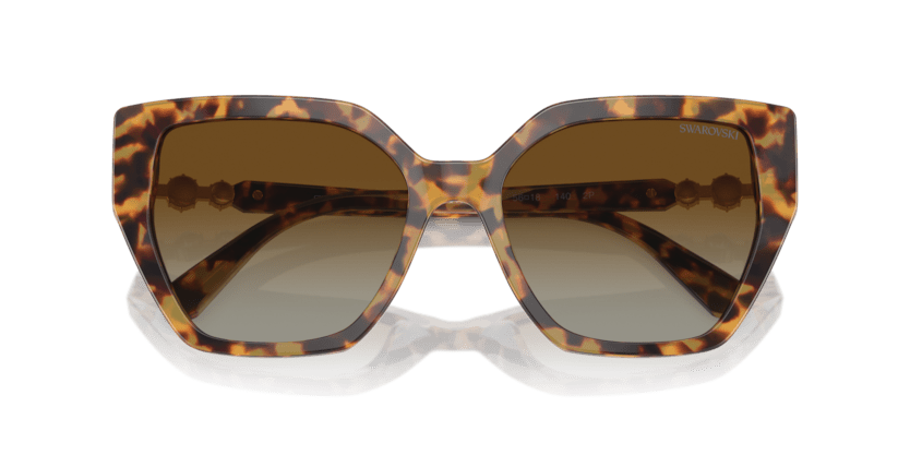 0SK6016 - Swarovski - (Medium Havana) Brown Polarized - 56 - 18 - 140 MM - Ardor Eyewear 8056262063576