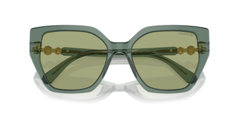 0SK6016 - Swarovski - (Transparent Green) Dark Green - 56 - 18 - 140 MM - Ardor Eyewear 8056262063583