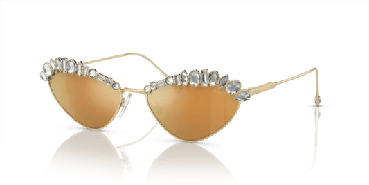 0SK7009 - Swarovski - (Pale Gold) Brown Mirror Gold - 55 - 17 - 140 MM - Ardor Eyewear 8056597964463