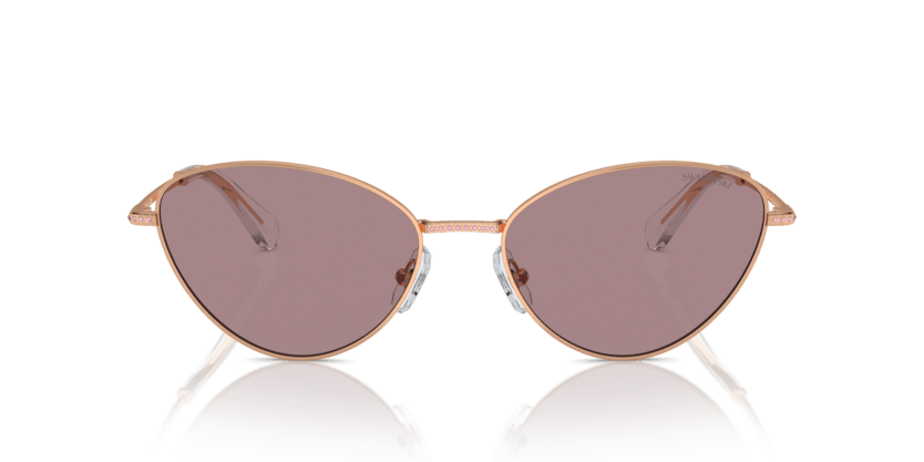 0SK7014 - Swarovski - (Rose Gold) Light Purple Brown - 58 - 18 - 140 MM - Ardor Eyewear 8056262085578