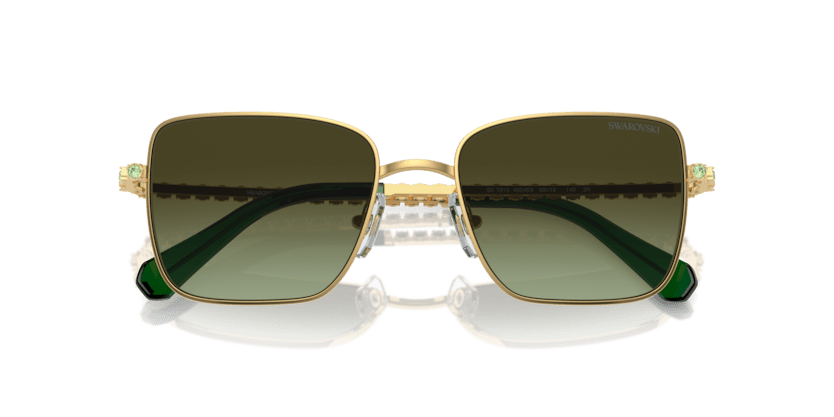 0SK7015 - Swarovski - (Gold) Green Gradient Brown - 53 - 18 - 140 MM - Ardor Eyewear 8056262085226