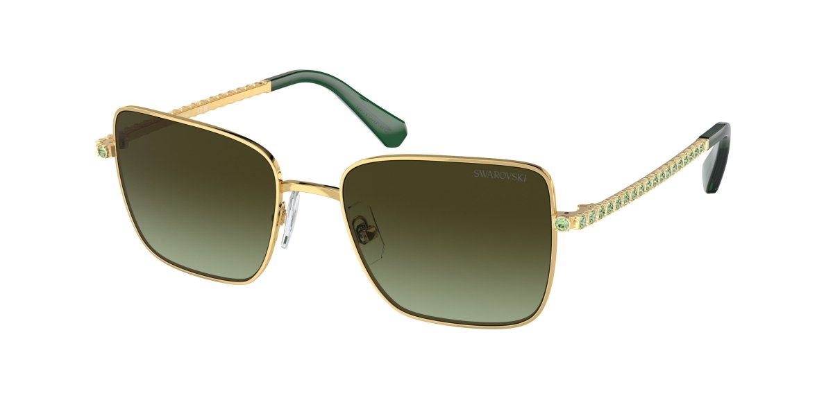 0SK7015 - Swarovski - (Gold) Green Gradient Brown - 53 - 18 - 140 MM - Ardor Eyewear 8056262085226