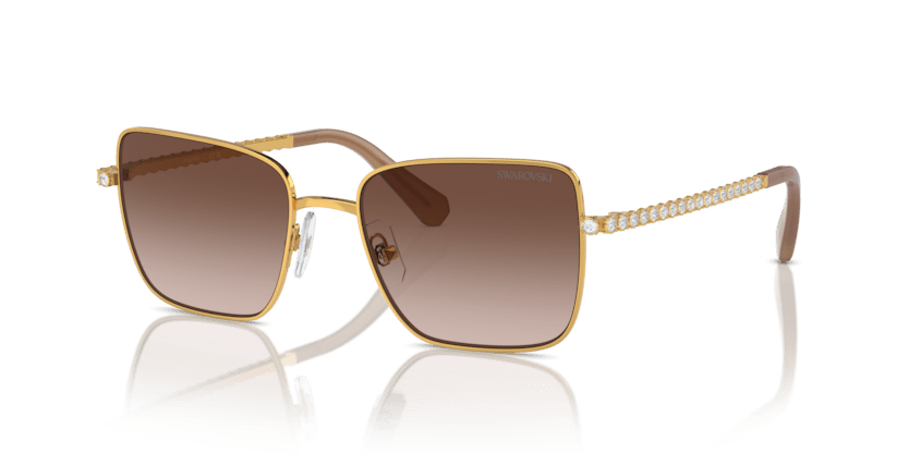 0SK7015 - Swarovski - (Yellow Gold) Gradient Brown - 53 - 18 - 140 MM - Ardor Eyewear 8056262085240