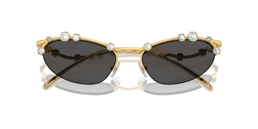 0SK7016 - Swarovski - (Gold) Dark Grey - 56 - 19 - 140 MM - Ardor Eyewear 8056262057001