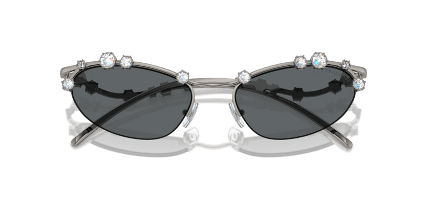 0SK7016 - Swarovski - (Gunmetal) Dark Grey - 56 - 19 - 140 MM - Ardor Eyewear 8056262057018