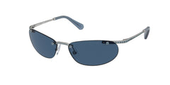 0SK7019 - Swarovski - (Matte Silver) Dark Blue - 59 - 16 - 125 MM - Ardor Eyewear 8056262081266