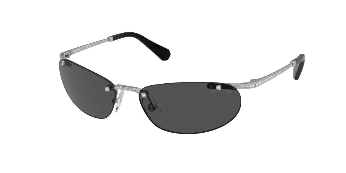 0SK7019 - Swarovski - (Matte Silver) Dark Grey - 59 - 16 - 125 MM - Ardor Eyewear 8056262081235