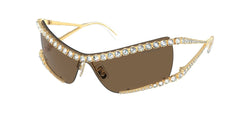 0SK7022 - Swarovski - (Gold) Dark Brown - 33 - 133 - 125 MM - Ardor Eyewear 8056262083611